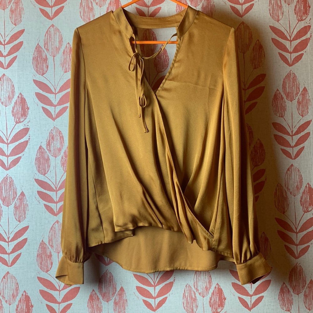 Band of Gypsies GOLD top with beautiful embellishments! A showstopper!